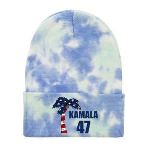 Coconut Tree Kamala 47 Usa Flag Tie Dye 12in Knit Beanie