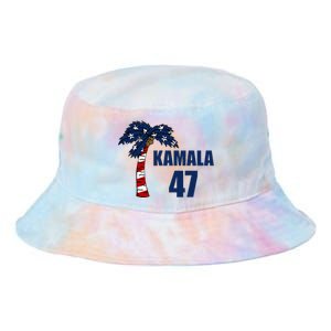 Coconut Tree Kamala 47 Usa Flag Tie Dye Newport Bucket Hat