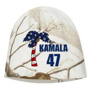 Coconut Tree Kamala 47 Usa Flag Kati - Camo Knit Beanie