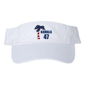 Coconut Tree Kamala 47 Usa Flag Valucap Bio-Washed Visor