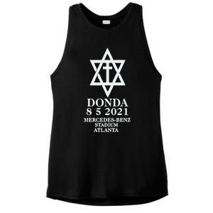 Chris Tyson Kanye West Donda Ladies PosiCharge Tri-Blend Wicking Tank