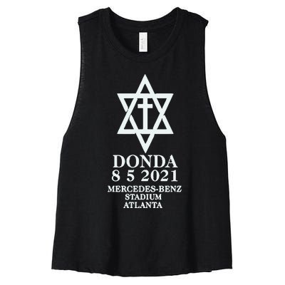 Chris Tyson Kanye West Donda Women's Racerback Cropped Tank