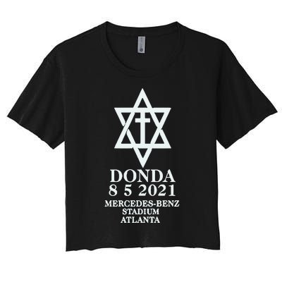 Chris Tyson Kanye West Donda Women's Crop Top Tee