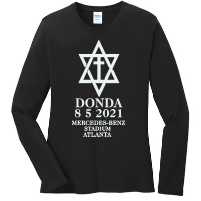 Chris Tyson Kanye West Donda Ladies Long Sleeve Shirt