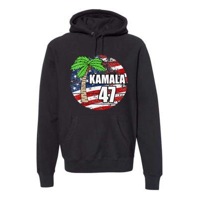 Coconut Tree Kamala 47 Premium Hoodie