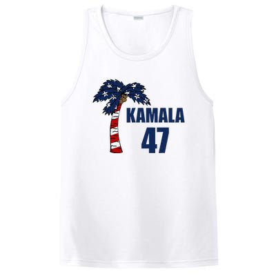 Coconut Tree Kamala 47 Usa Flag PosiCharge Competitor Tank