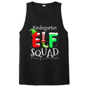 Christmas Teacher Kindergarten Elf Squad Lights PosiCharge Competitor Tank