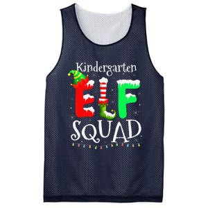 Christmas Teacher Kindergarten Elf Squad Lights Mesh Reversible Basketball Jersey Tank