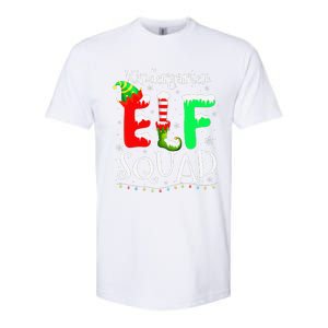 Christmas Teacher Kindergarten Elf Squad Lights Softstyle CVC T-Shirt