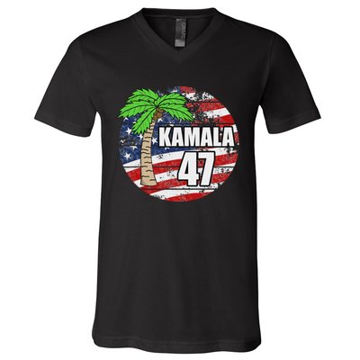 Coconut Tree Kamala 47 V-Neck T-Shirt