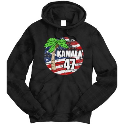 Coconut Tree Kamala 47 Tie Dye Hoodie