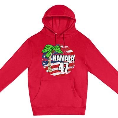 Coconut Tree Kamala 47 Premium Pullover Hoodie