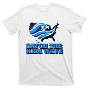 Catch The Kam Wave For Us President Election Vote Kamala T-Shirt