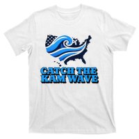 Catch The Kam Wave For Us President Election Vote Kamala T-Shirt