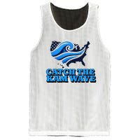 Catch The Kam Wave For Us President Election Vote Kamala Mesh Reversible Basketball Jersey Tank