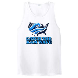 Catch The Kam Wave For Us President Election Vote Kamala PosiCharge Competitor Tank