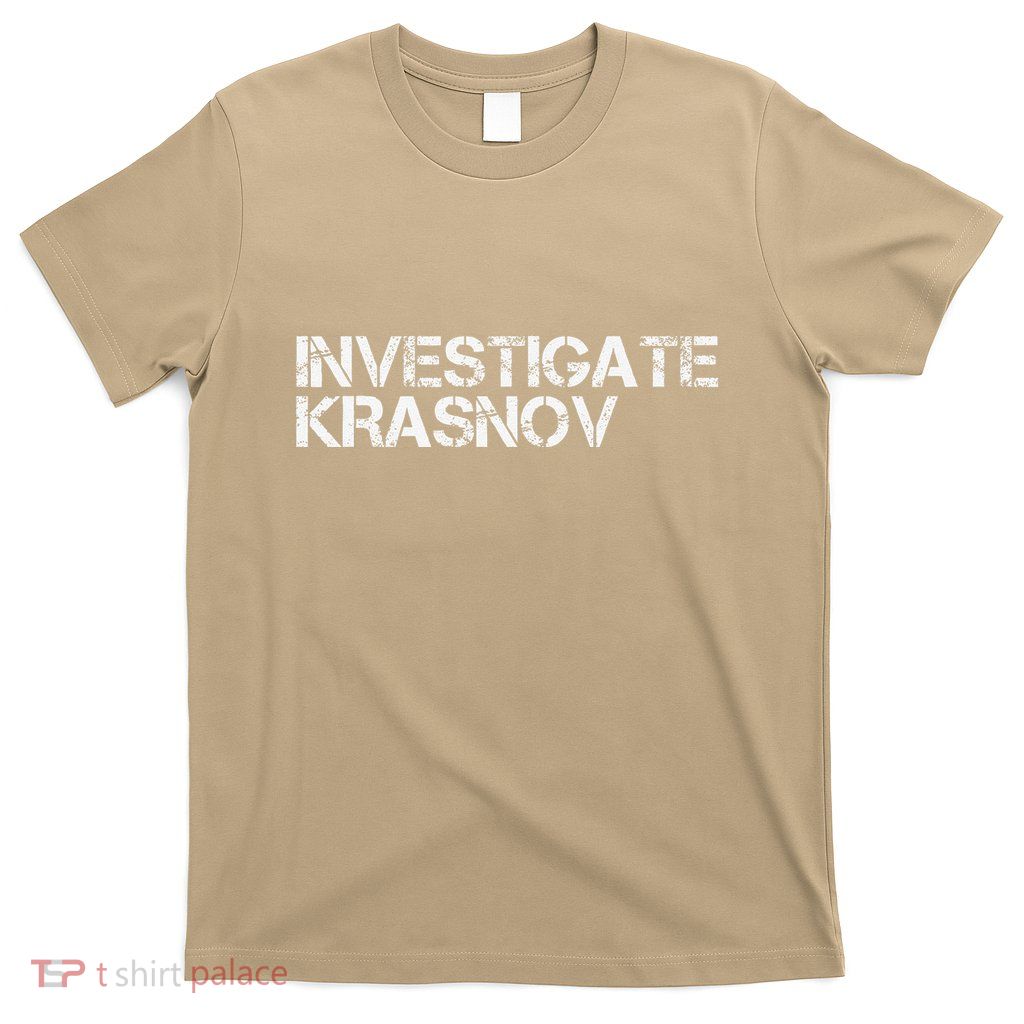Conspiracy Theory Kgb Spy Investigate Krasnov T-Shirt