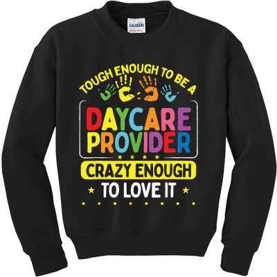 Childcare Teacher Kids Children Care Daycare Provider Kids Sweatshirt