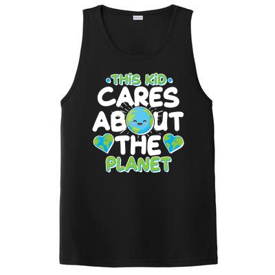 Cute This Kid Cares About The Planet PosiCharge Competitor Tank