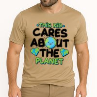 Cute This Kid Cares About The Planet Cooling Performance Crew T-Shirt