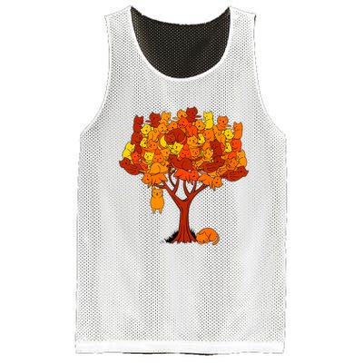 Cat Tree Kitten Funny Animal Plant Pet Lover Gardener Mesh Reversible Basketball Jersey Tank