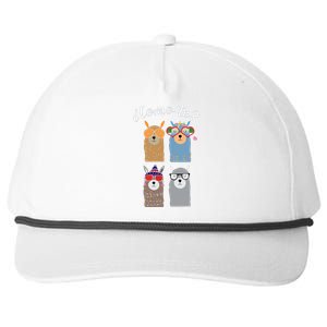 Como Te Llamas Funny Student Spanish Teacher Snapback Five-Panel Rope Hat