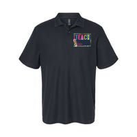 Cute Teach Love And Inspire Teacher Back To School Softstyle Adult Sport Polo