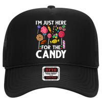 Candy Tester Lollipop Sweets Halloween High Crown Mesh Back Trucker Hat