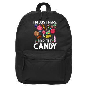 Candy Tester Lollipop Sweets Halloween 16 in Basic Backpack