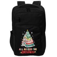 Christmas Tree Lights All Booked For Xmas Book Gift Impact Tech Backpack