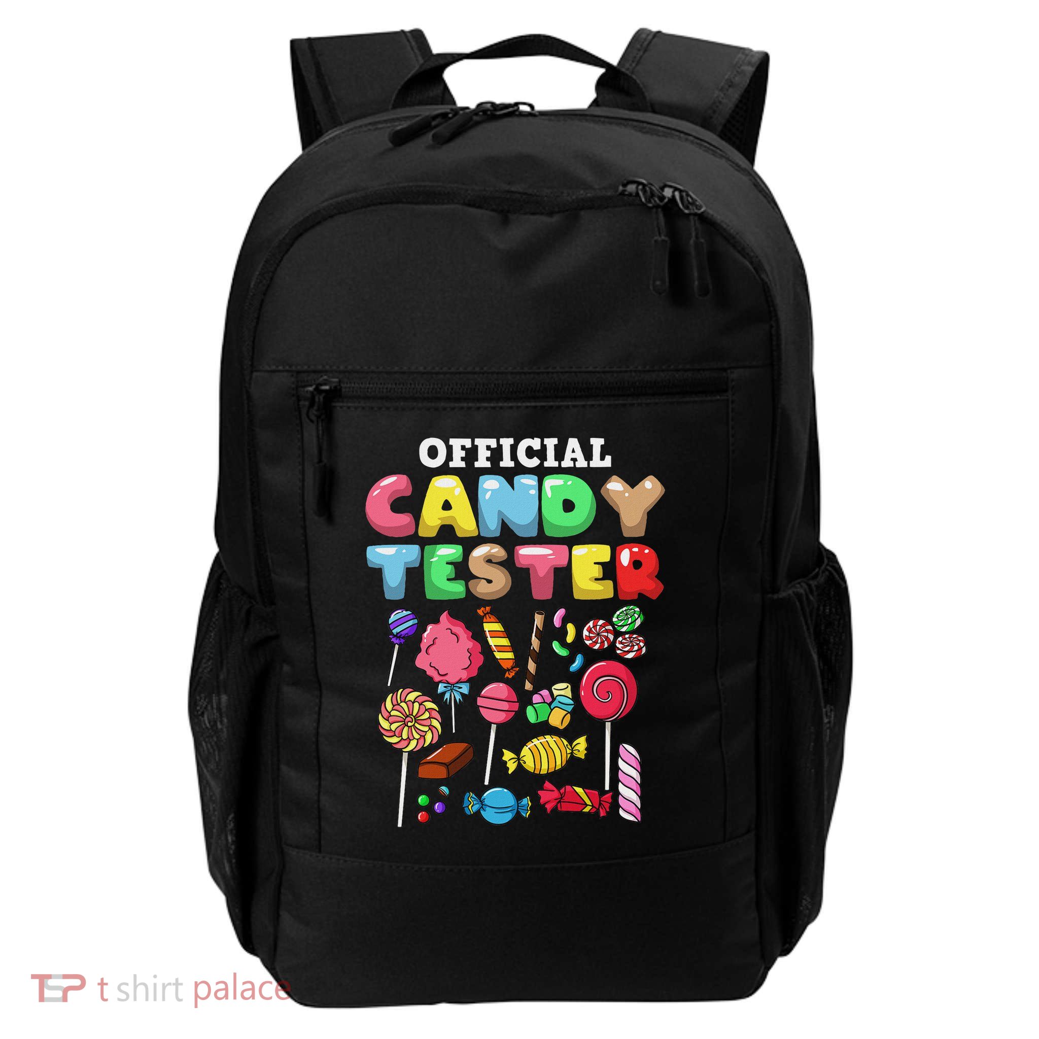 Candy Tester Lollipop Sweets Halloween Daily Commute Backpack