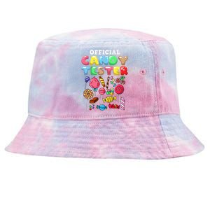 Candy Tester Lollipop Sweets Halloween Tie-Dyed Bucket Hat