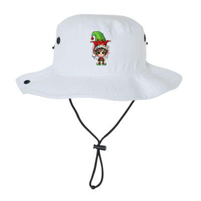 Christmas Tree Lights Santa Hat Elf Brussels Griffon Dog Legacy Cool Fit Booney Bucket Hat