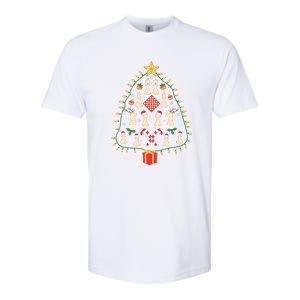 Christmas Chess Tree Light Santa Hat Funny Xmas Sport Holiday Softstyle CVC T-Shirt