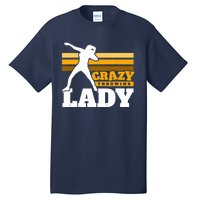 Crazy Throwing Lady Shot Putter Thrower Wo Shot Put Tall T-Shirt