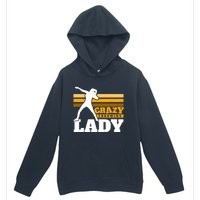 Crazy Throwing Lady Shot Putter Thrower Wo Shot Put Urban Pullover Hoodie