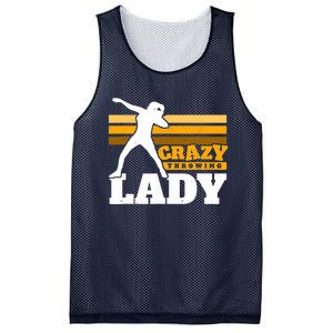 Crazy Throwing Lady Shot Putter Thrower Wo Shot Put Mesh Reversible Basketball Jersey Tank