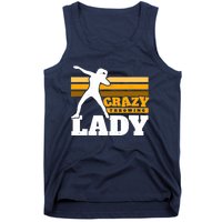 Crazy Throwing Lady Shot Putter Thrower Wo Shot Put Tank Top