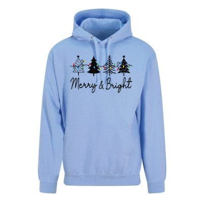 Christmas Trees Light Merry And Bright Tank Top Unisex Surf Hoodie