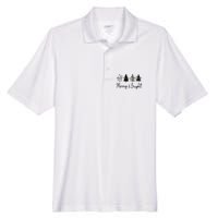 Christmas Trees Light Merry And Bright Tank Top Men's Origin Performance Piqué Polo