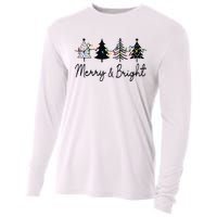 Christmas Trees Light Merry And Bright Tank Top Cooling Performance Long Sleeve Crew