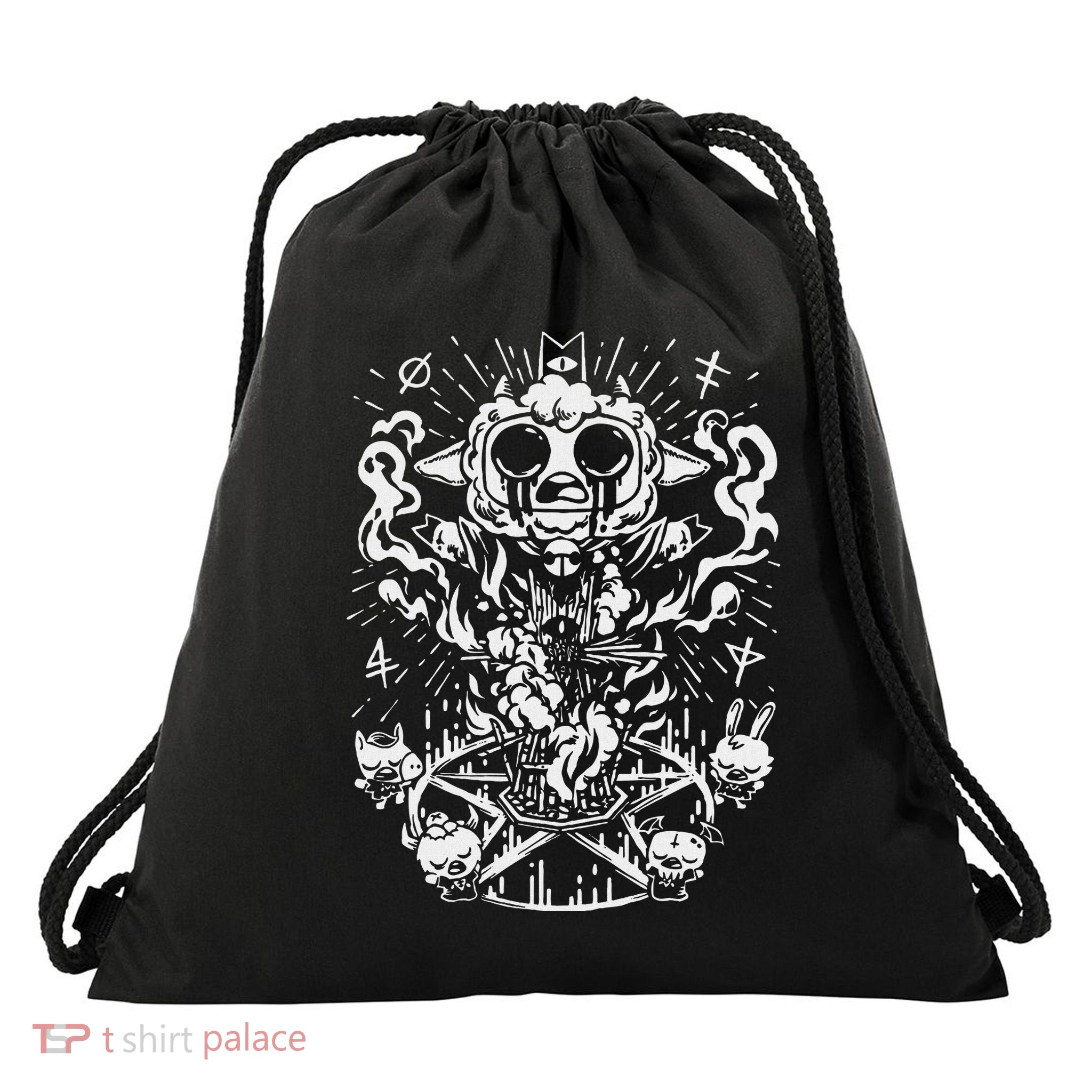 Cult The Lamb Drawstring Bag