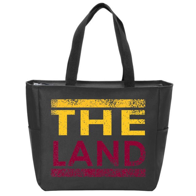 Cleveland The Land Zip Tote Bag
