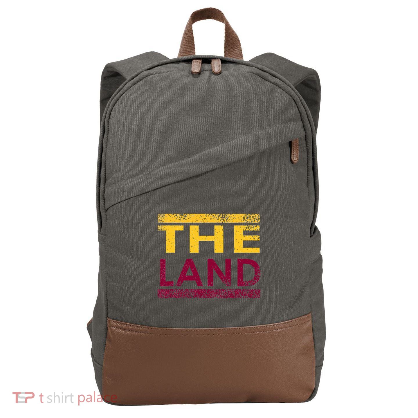 Cleveland The Land Cotton Canvas Backpack
