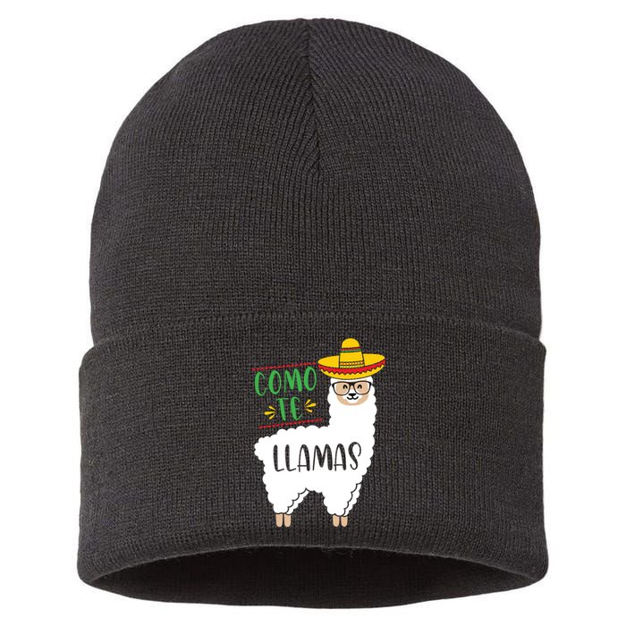 Como Te Llamas Sustainable Knit Beanie