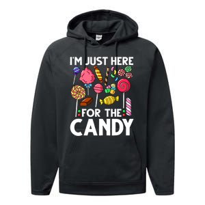 Candy Tester Lollipop Sweets Halloween Performance Fleece Hoodie