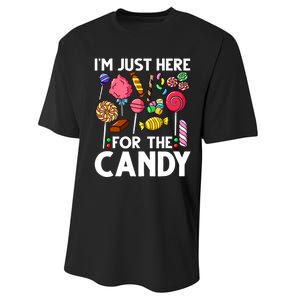 Candy Tester Lollipop Sweets Halloween Performance Sprint T-Shirt