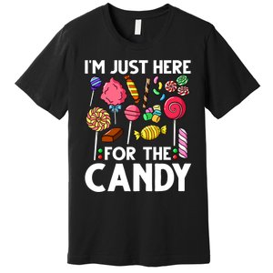 Candy Tester Lollipop Sweets Halloween Premium T-Shirt