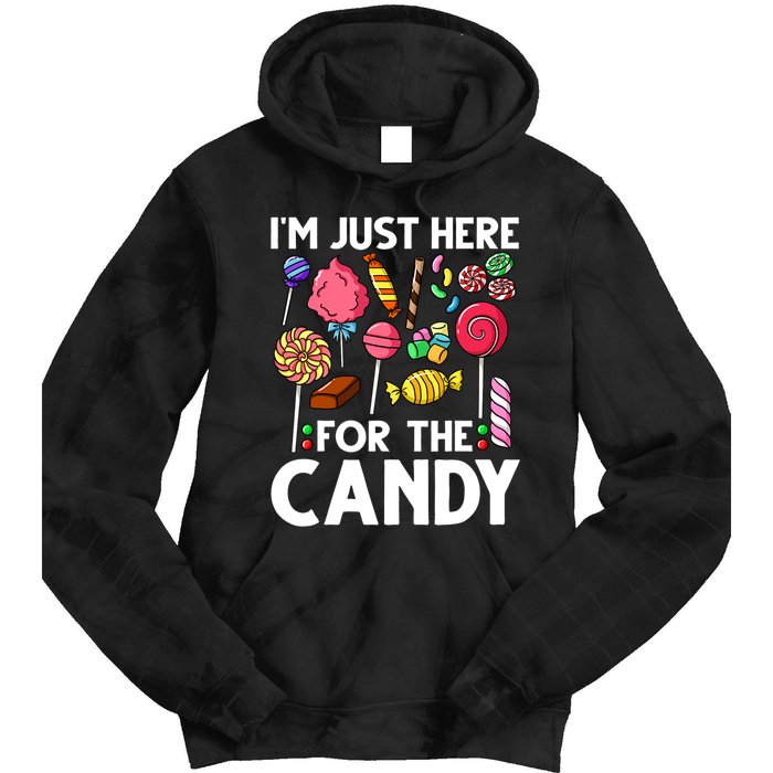 Candy Tester Lollipop Sweets Halloween Tie Dye Hoodie