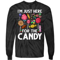 Candy Tester Lollipop Sweets Halloween Tie-Dye Long Sleeve Shirt